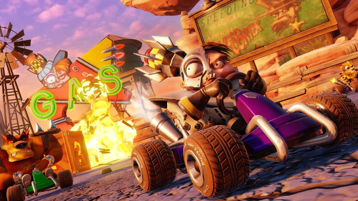 4 Activision, Nitro-Fueled, Team Crash Racing: PlayStation