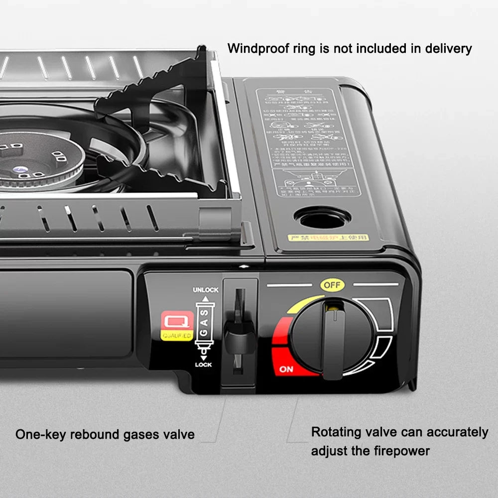 mewmewcat Pincnic furnace,Portable Stove Outdoor Outdoor Outdoor 2.9KW Cassette Butanes Burner 2.9KW Stove Shinysix Pincnic 2.9KW Butanes Stove Barbecue Outdoor