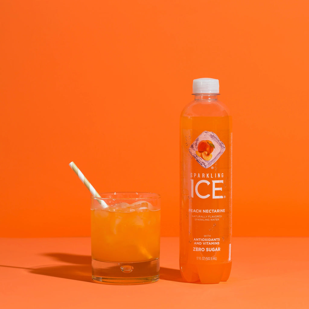 Peach of Nectarine Oz, Ice® Flavored Sparkling Naturally 17 Sparkling (Pack Moisture, Fl 12)