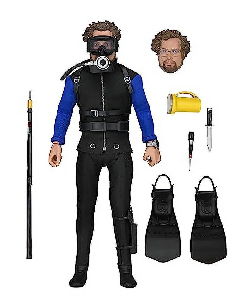 Shark Figure Hooper Jaws Action 8IN Clothed