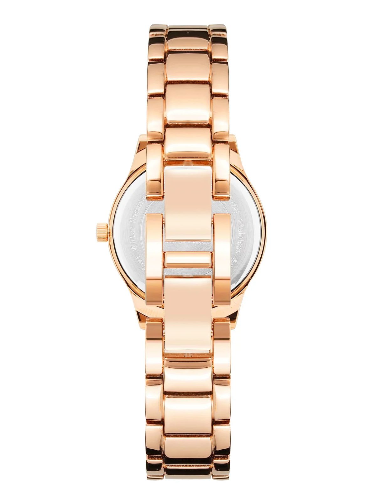 and Ladies Watch Rose Dress Gold-Tone Armitron Beige Crystal