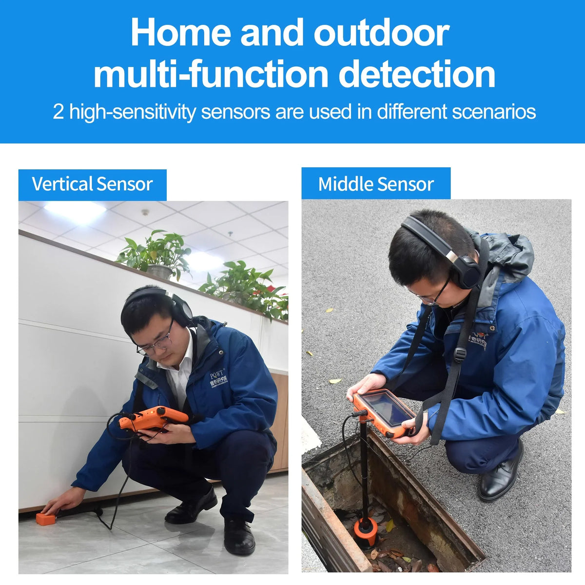 Outdoor Depth Indoor Multifunctional Leakage Pipe 5m Detector -L3000
