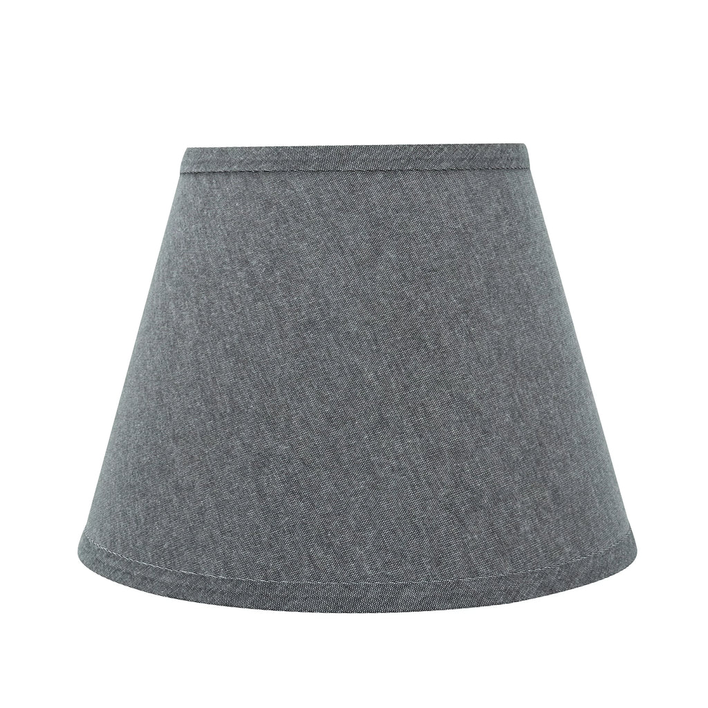 Aspen Empire Transitional in x 1/2") Shape Hardback 7 Wide 10" Shade (6" Grey, Construction 58853 Creative 10" x Lamp