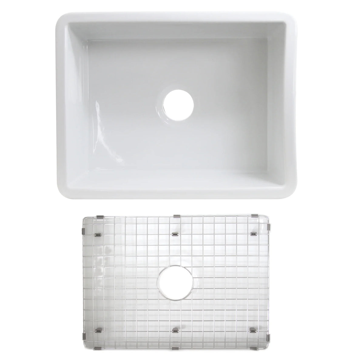 Dualmount Collection Highpoint Kitchen Fireclay Sink