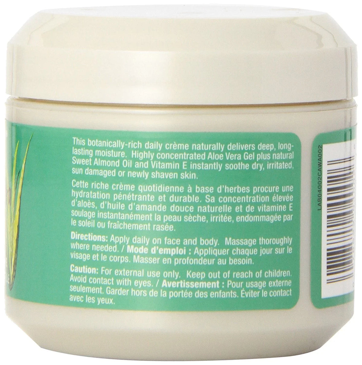 Soothing (Pack 84% 3) 4 Ounce Natural Moisturizing Pure Aloe of Vera, Creme, Jason