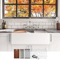 Sink, Board Bowl Porcelain, Farmhouse Front 33 Apron cUPC, Accessories Cutting Single Inch White 33x20 Ceramic Kitchen & Sink Clay, with Workstation,