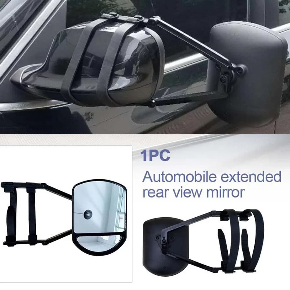Car Mirror Wide Extended Angle Mirror Rear Car View Trailer Auxiliary for Truck Towing Mirror
