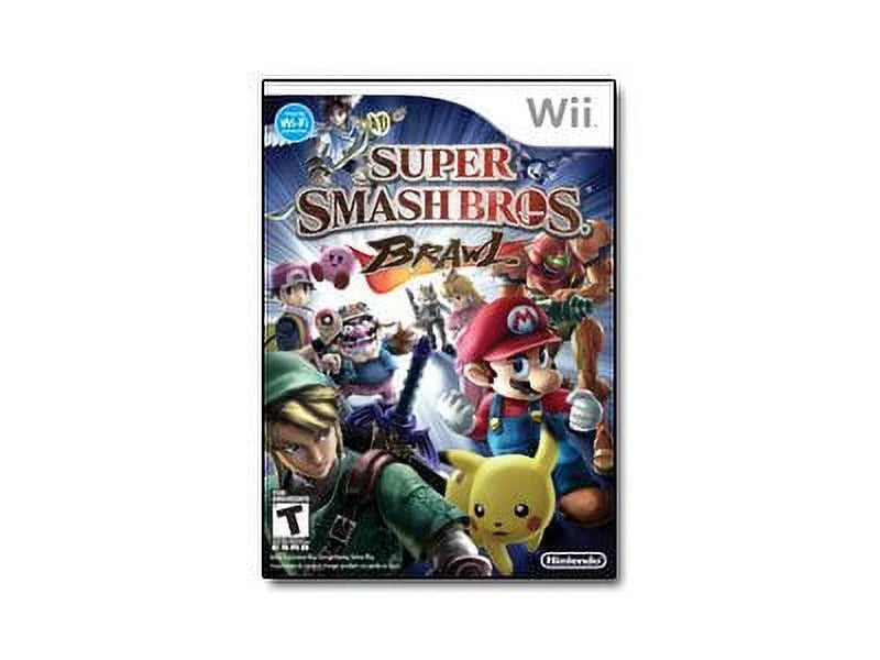 super smash bros. rvlprsbe brawl nintendo wii