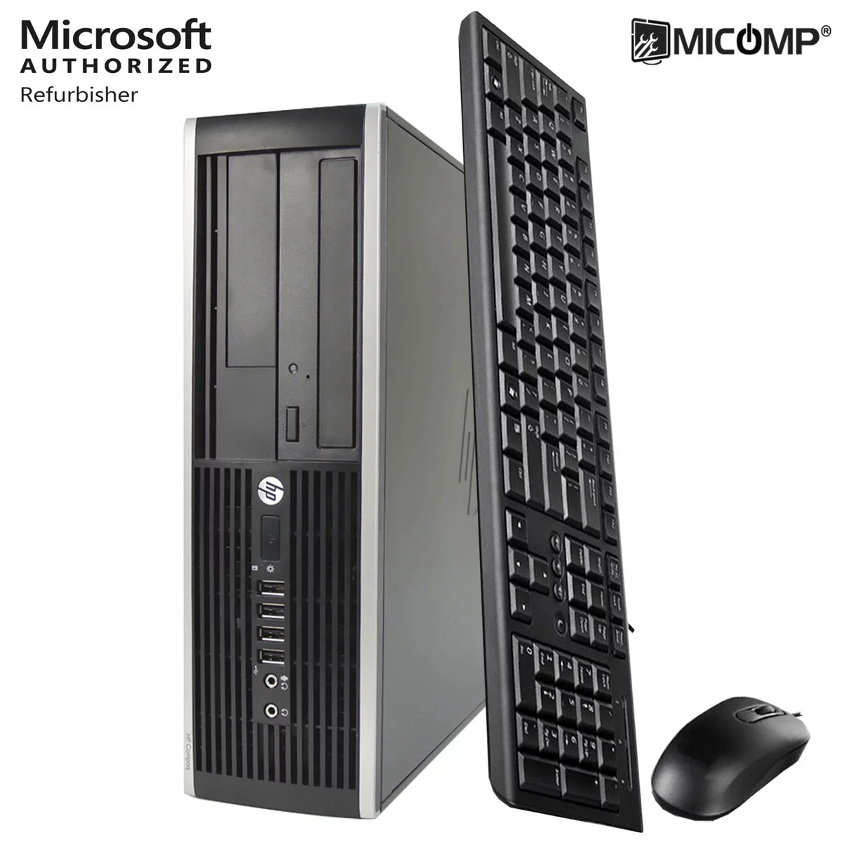 Desktop i5 WiFi Hp 8GB 10 Elite Year 960GB - Windows 8100 Computer Core 3.2Ghz Warranty 1