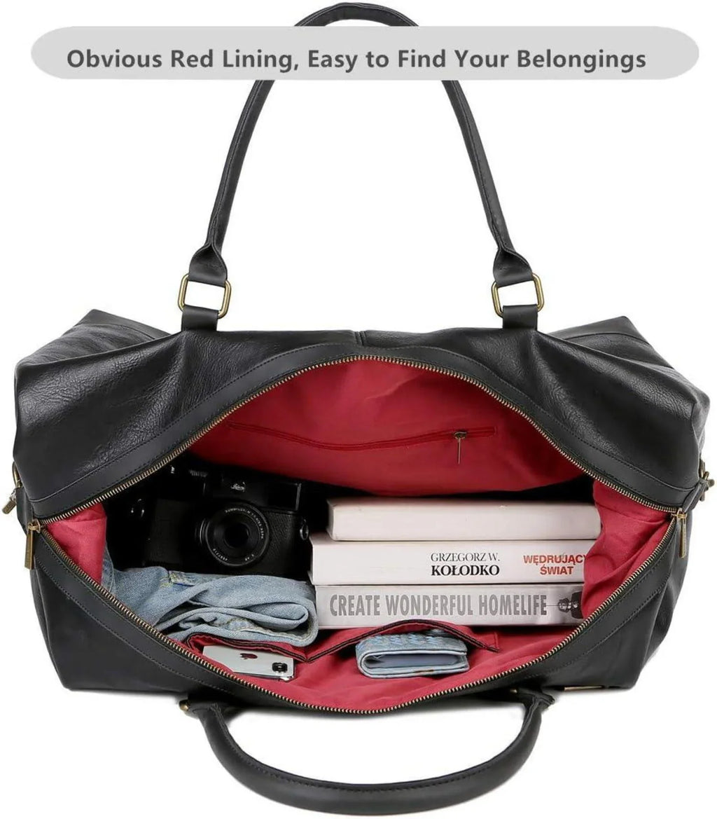 Fashion Bag Travel 20 Leather Overnight Co. Duffel