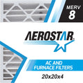 Pleated of 4, Made in 20 Box x Aerostar 6, 20 Air x Filter, 8, the 20x20x4