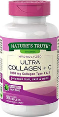 with Collagen Nature's Count, C, Truth Pack Caplets Vitamin Mg 2 1000 90 Hydrolyzed