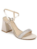 Women's Earlene Sandals Heel Jewel Badgley Evening Block Mischka
