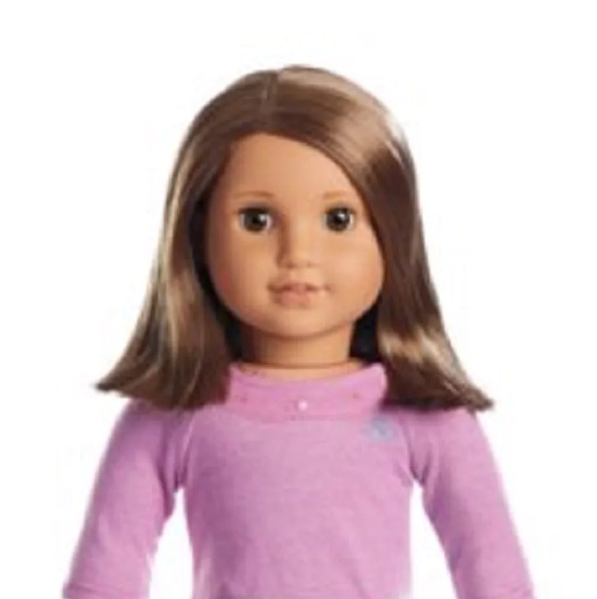 Truly DN28 Doll Me 18" Brown #28 Girl Brown Eyes Skin American Hair Medium