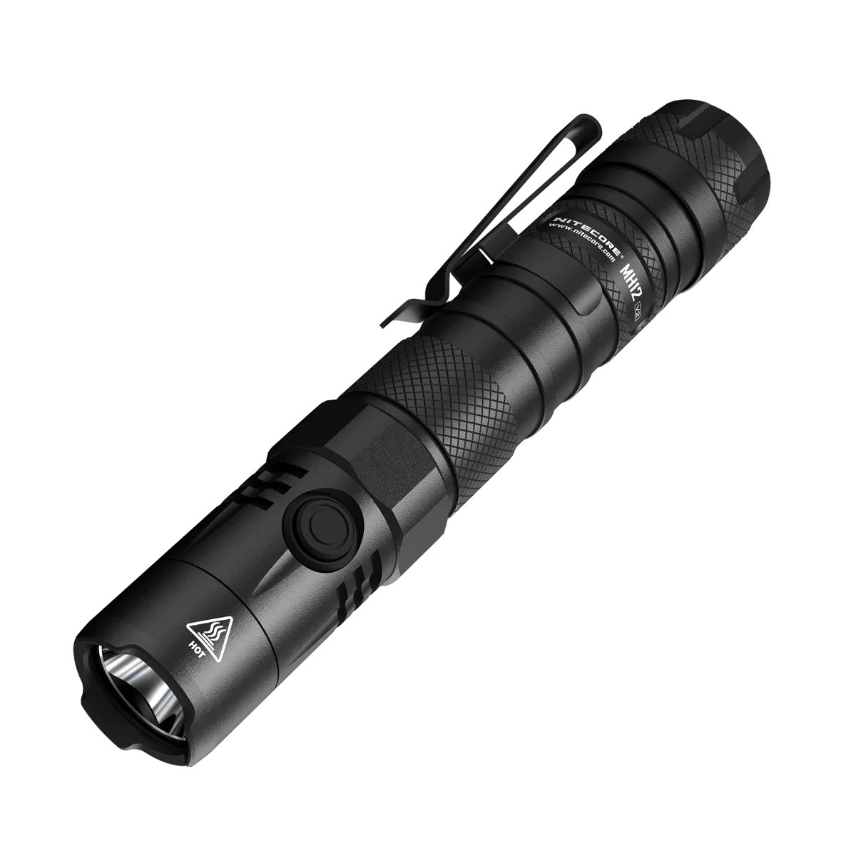 (Included) Nitecore V6 -L2 Battery -1200 Lumens V2 -21700 Flashlight MH12