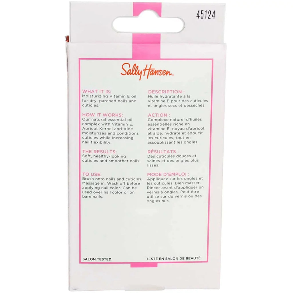 Hansen Pack oz & Oil Nail 4 0.45 Vitamin Sally Cuticle E -