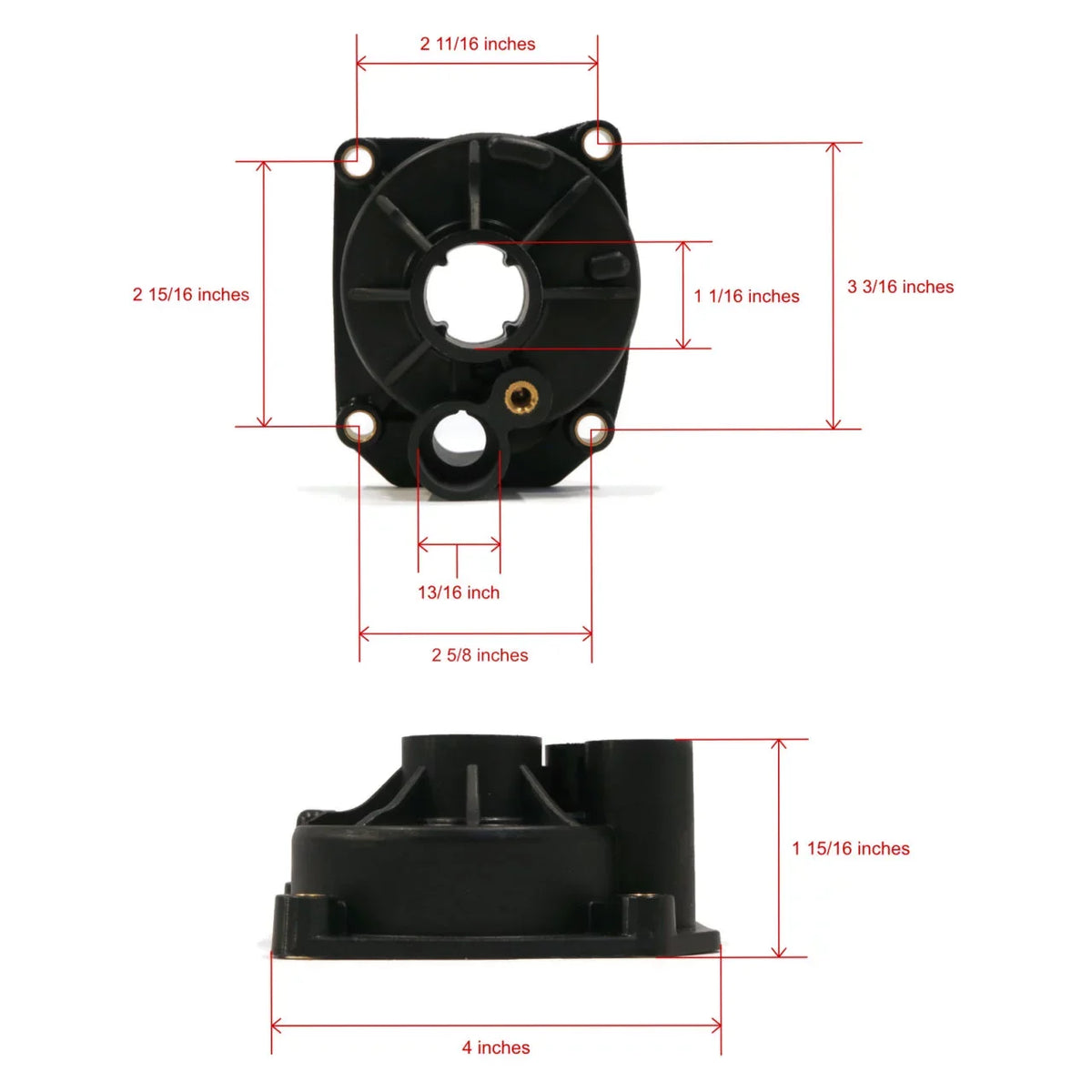 Impeller, Pump Shop Housing Moisture Kit The J65WMLEIB 65 For | Outboard 1991 Johnson Motor
