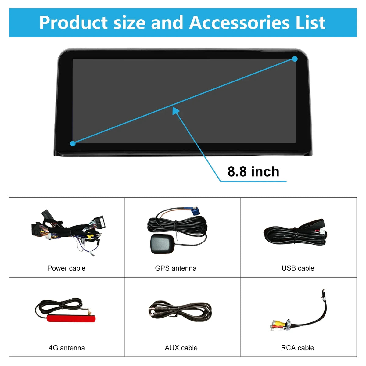 Inch Android Multimedia Radio Car 13 8.8 Touchscreen Supports for Series Top Auto, Radio + Carplay, Apple Car Mirrorlink, , with 2010-2013 Road E60/E61/E90/E91/E92 3/5 256G 8G Android