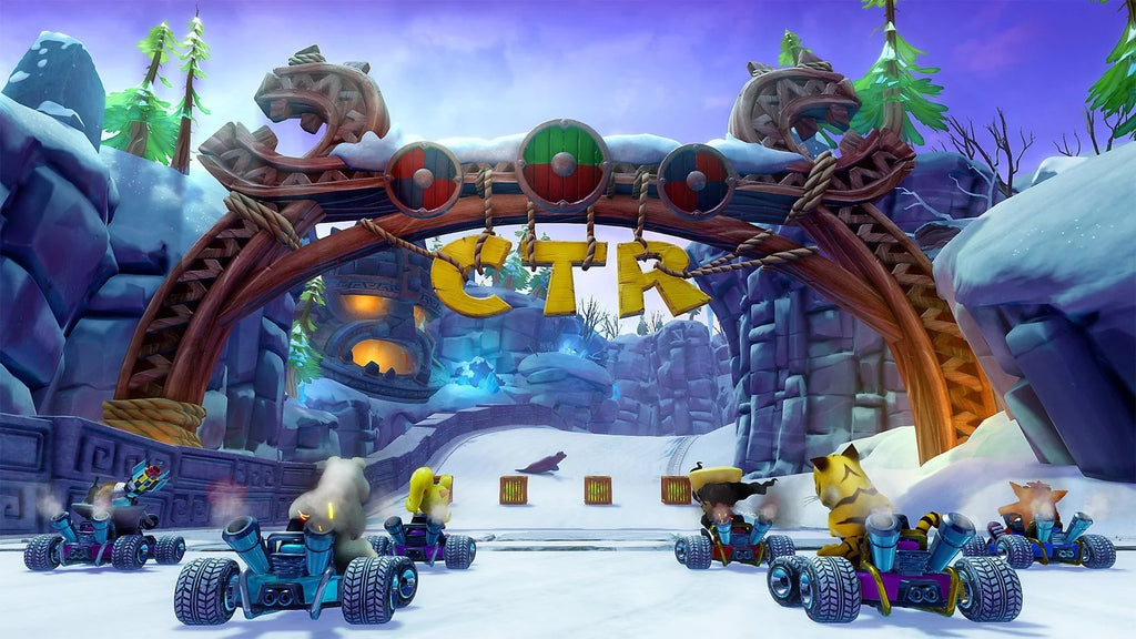 4 Activision, Nitro-Fueled, Team Crash Racing: PlayStation