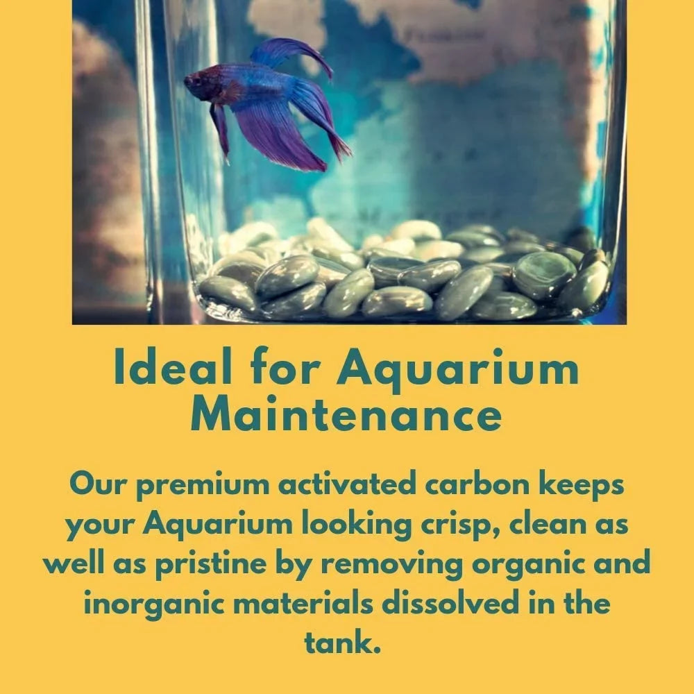 Filtration, Pure EnviroSupply Resealable - Carbon (Moisture Prewashed Pound 27.5 Activated Charcoal) Aquarium Bag Virgin Coconut 12x40 Shell Ultra Cleaning