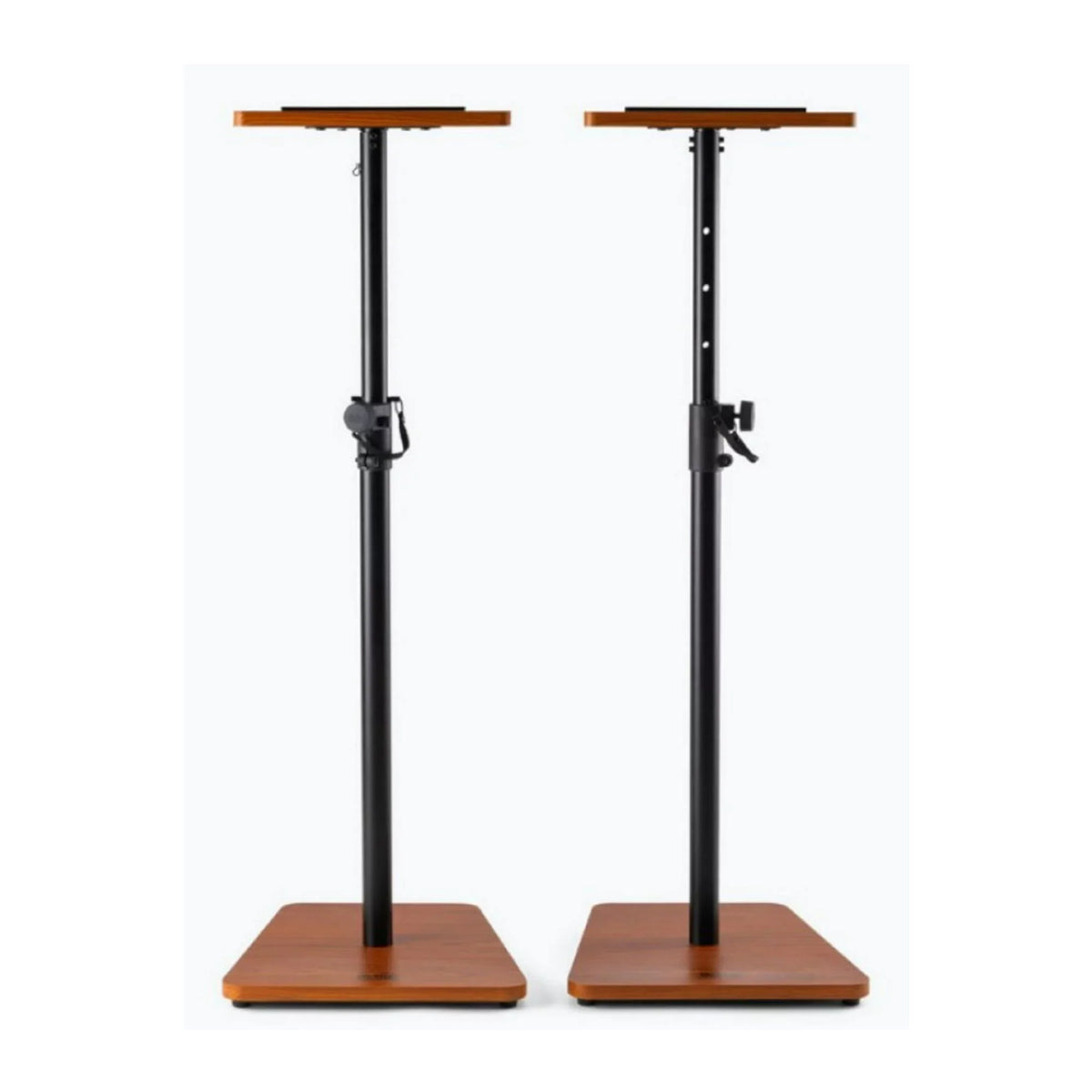 Stage Non-Slip Studio Stands Adjustable On SMS7500R Wood Monitor (2-Pack, Height Rosewood)