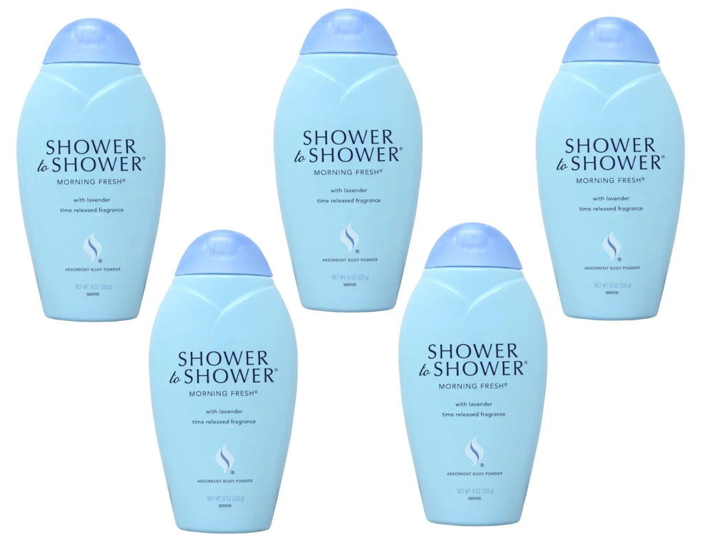 oz Morning 5 Fresh Body 8 Pack Absorbent Each - To Shower Shower Powder