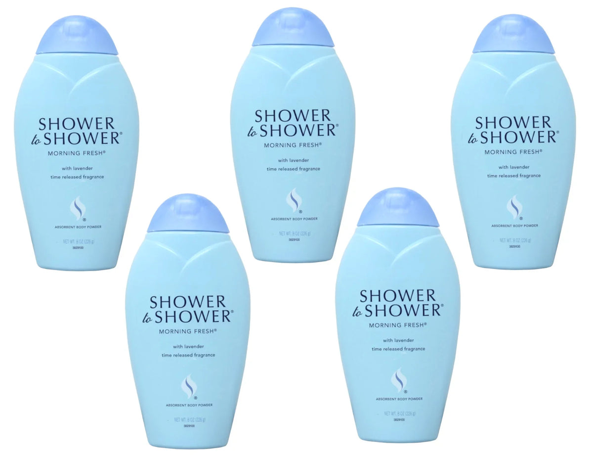 oz Morning 5 Fresh Body 8 Pack Absorbent Each - To Shower Shower Powder
