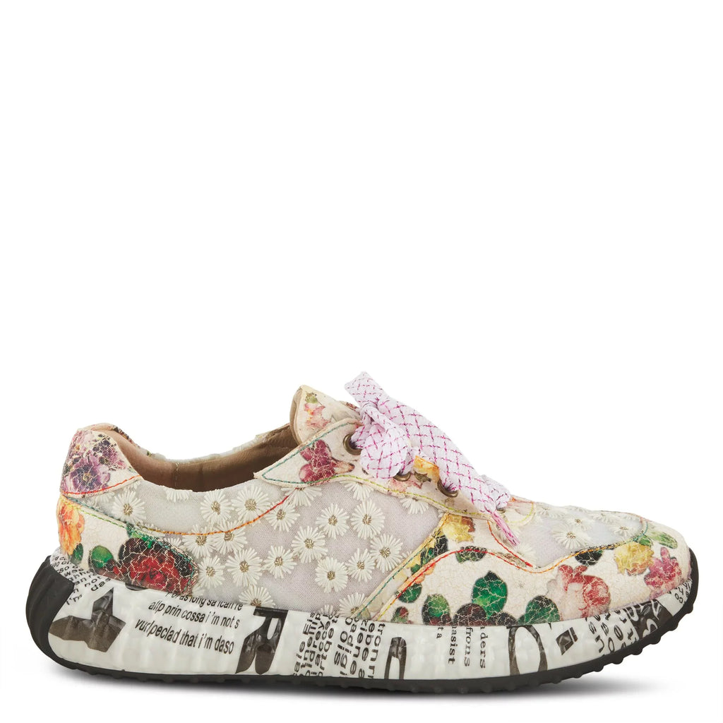Women's / Multi Daisymae 43 Spring 11.5-12 Fashion Beige L'Artiste Step Sneaker