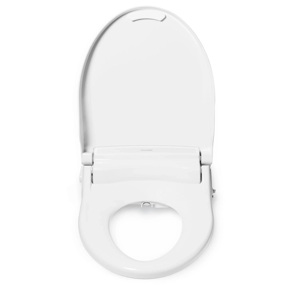 EM617 White Brondell Bidet with Toilet Control, Round Swash Remote Advanced Seat