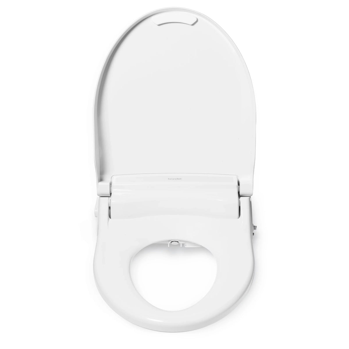 EM617 White Brondell Bidet with Toilet Control, Round Swash Remote Advanced Seat