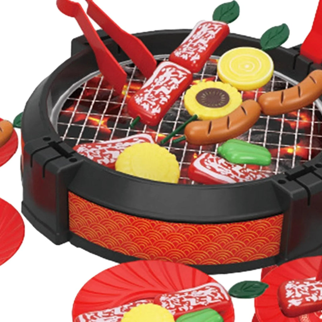 Kitchen Boys 27 Playset Toy Grill Kids for Barbecue Pieces shamjina Cooking Girls