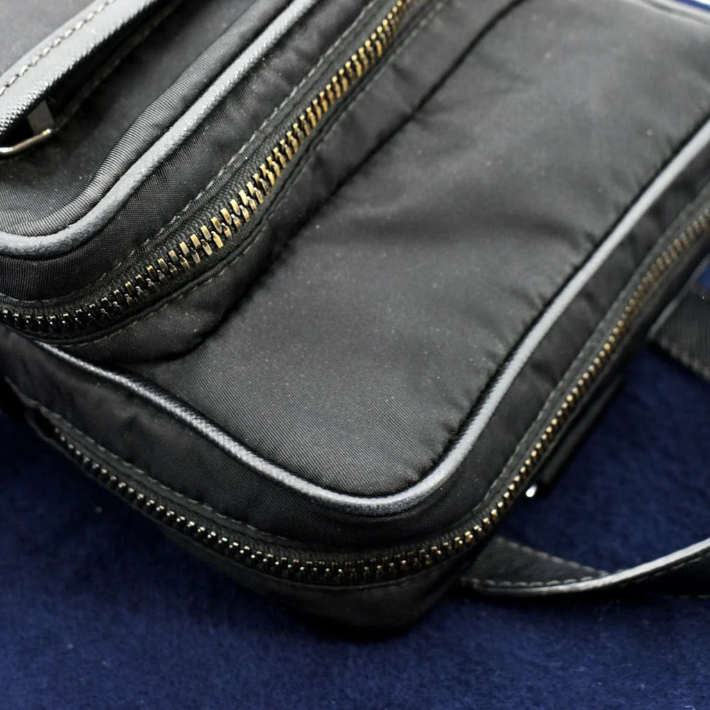 Backpack Nylon Bag 2vz026 Pre-owned Black