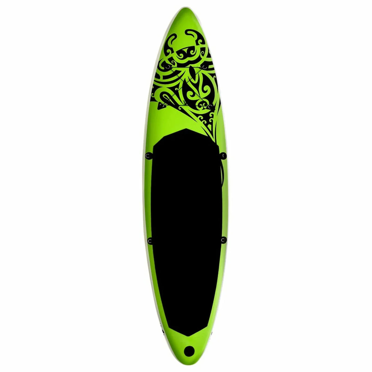 Inflatable Set Paddleboard 120.1"x29.9"x5.9" Green