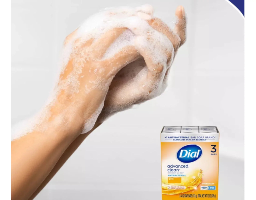 Pack Dial Each Soap 3 Count Gold 3 4oz Deodorant Antibacterial