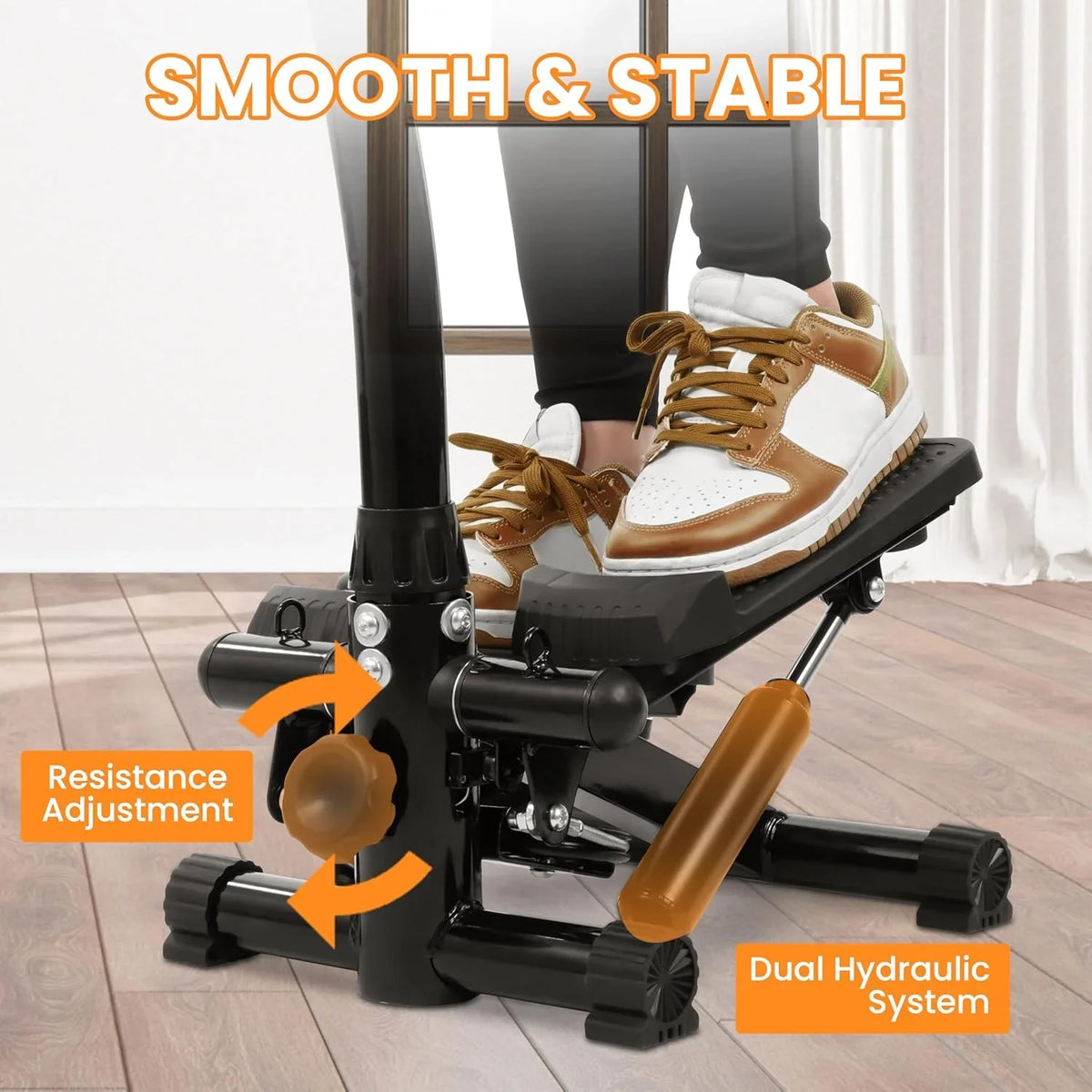 Stepping Mini Resistance Handle Bands, Stair Without Stepper Fitness Signature with Stepper with Adjustable Machine or