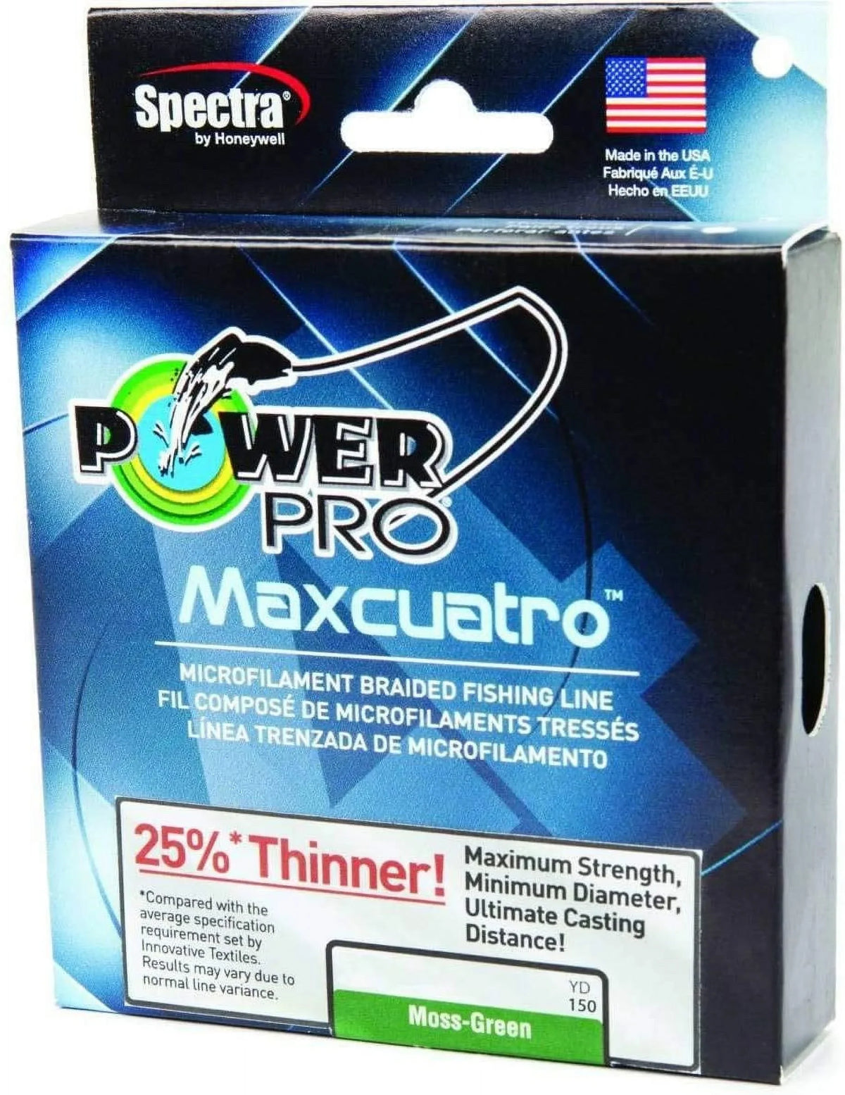 Line Powerpro Spectra Maxcuatro White Braided