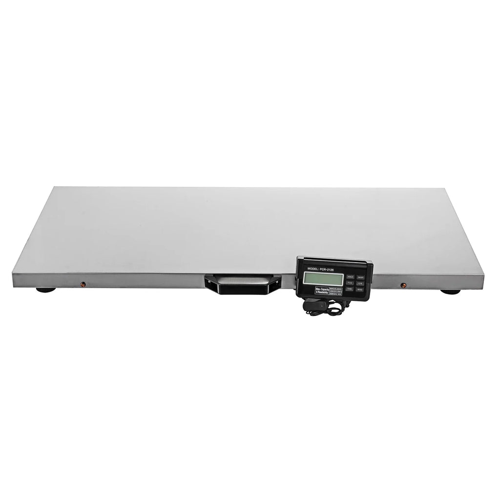 Large 0.2lbs Scale Animal Scale 700lbs Floor x Pet Platform Scale Industrial Scale Digital Weight Livestock Scales Goat Vet Pig Scale Large Scale Steel Scale Stainless 40.6x20.9Inch Dog