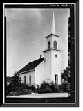 Framed County, x Church, Santa 17-7/8" 2, Cruz 21-7/8" - Soquel, Congregational Historic Print,