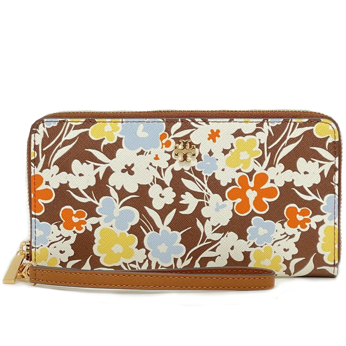 Continental Printed Wallet Zip Emerson Women's Burch Tory Wristlet