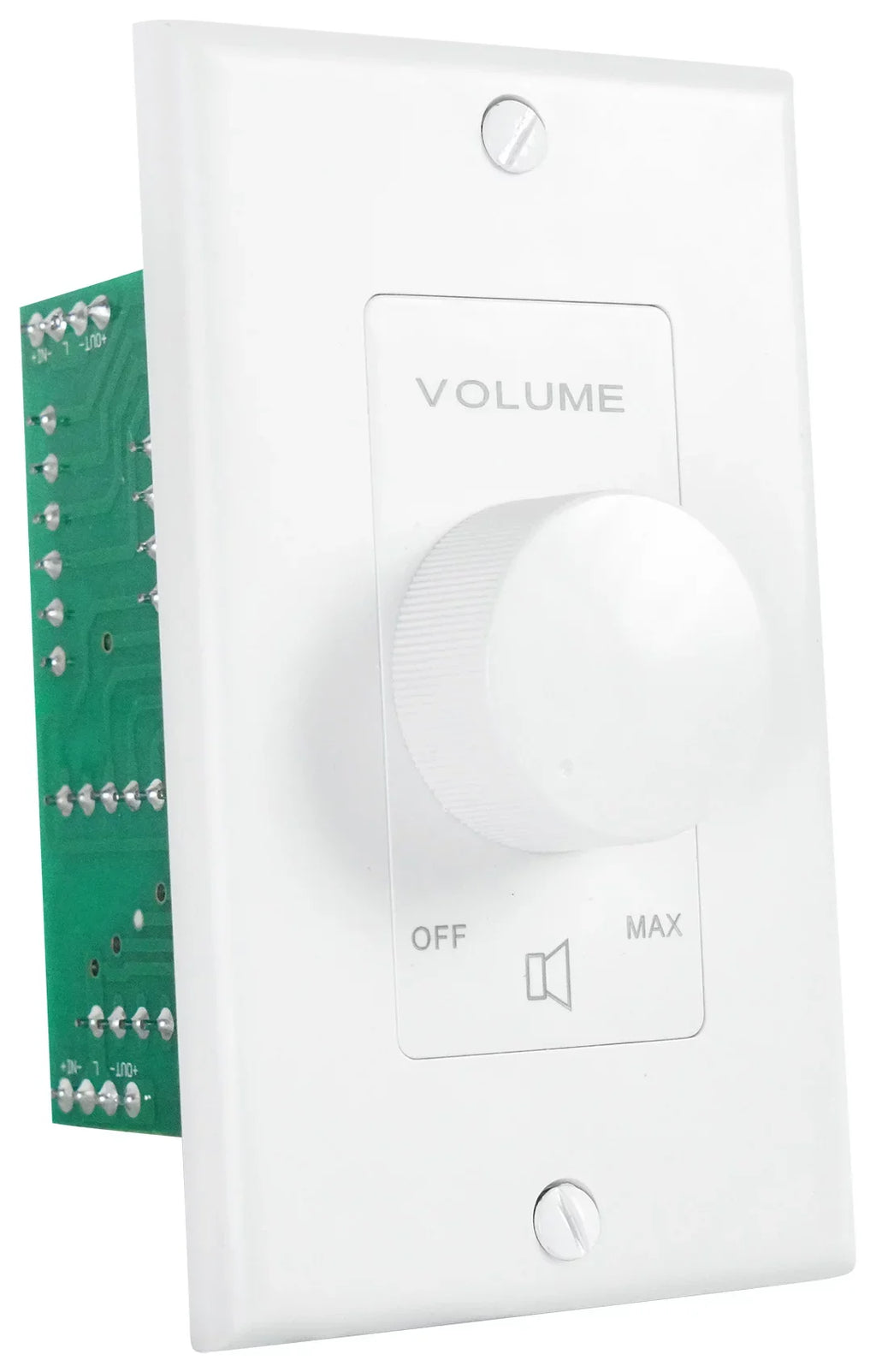 Speakers+Wall Ceiling Stereo+8 4-Room Controls Rockville Home White 8" Kit Audio