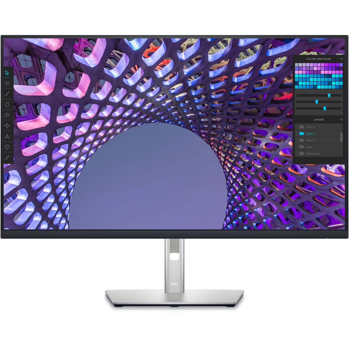 ComfortView Black P3223QE & Plus, x Silver, 2160 sRGB Dell 32\" Monitor, 3840