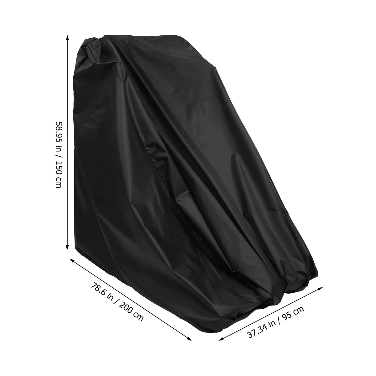Running Home (Black) Moistureproof Treadmill Dust-proof for Shield Qumonin Gym Machine Shield
