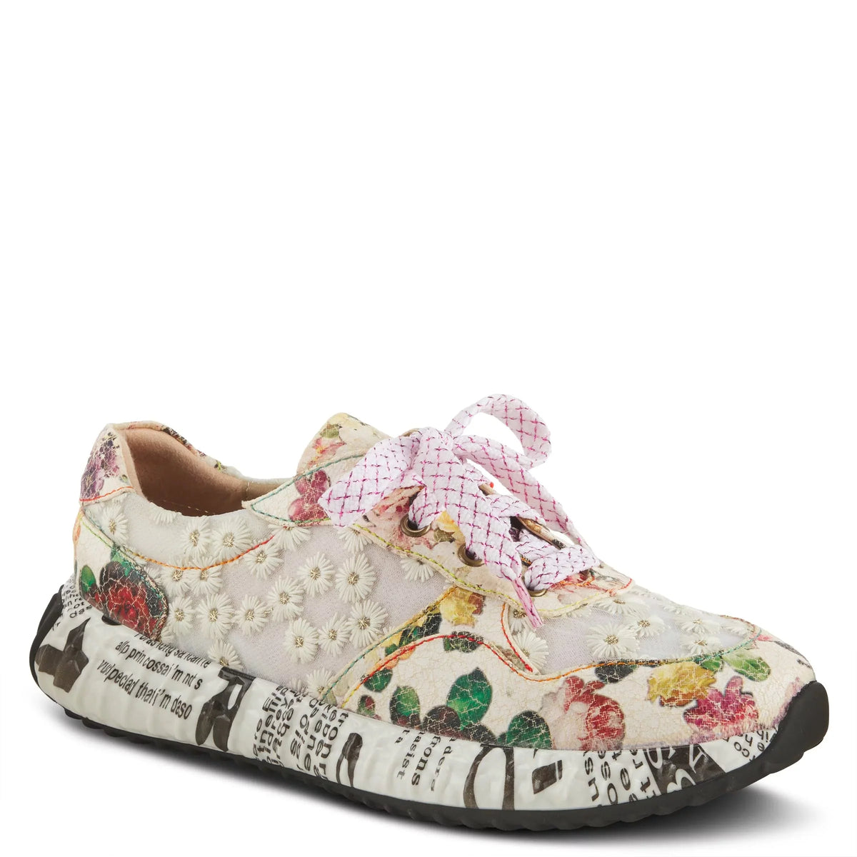 Women's / Multi Daisymae 43 Spring 11.5-12 Fashion Beige L'Artiste Step Sneaker