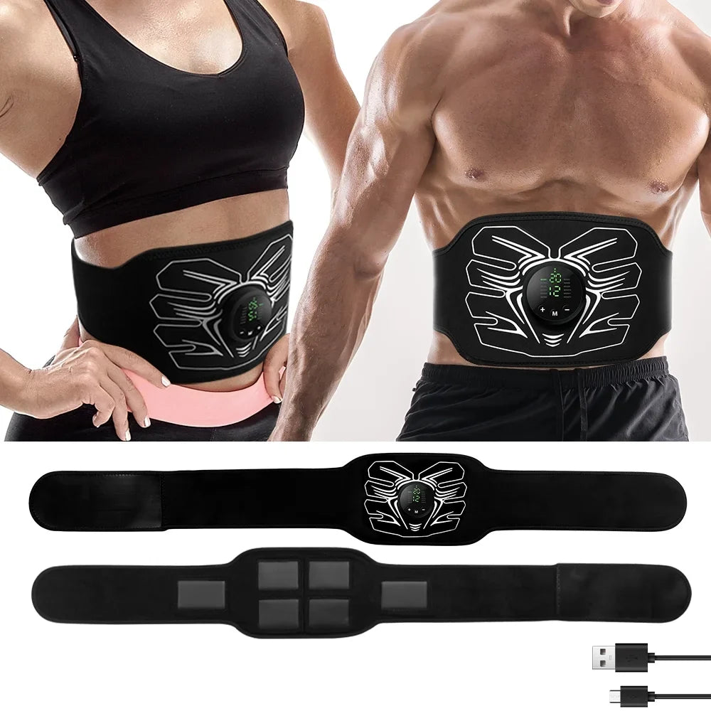 for Muscle Stimulator,Ab Abdomen Office Workout Stimulator Equipment Workout Machine,Abdominal Toning Ab Home Belt Fitness Portable