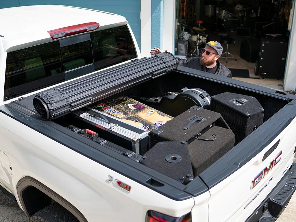 Revolver Toyota X4s RealTruck (66.7") Bed 7" | 2023 5' Bed with Shield Fits Truck Hard by 2022 Rolling Tonneau 80440 - Tundra |