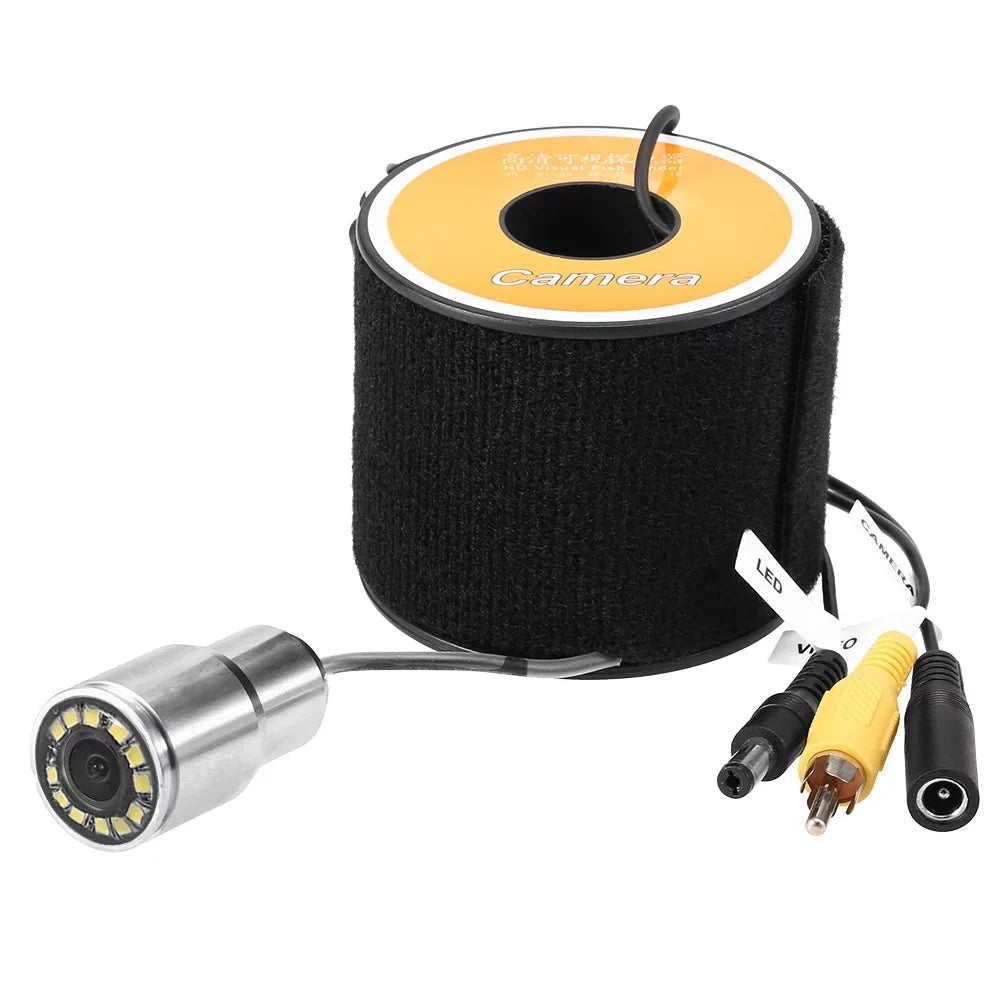 Night Vision Viewer, 12 LEDs Fishing 1200TVL moobody Cable, 15m/30m/50m Underwater Camera with