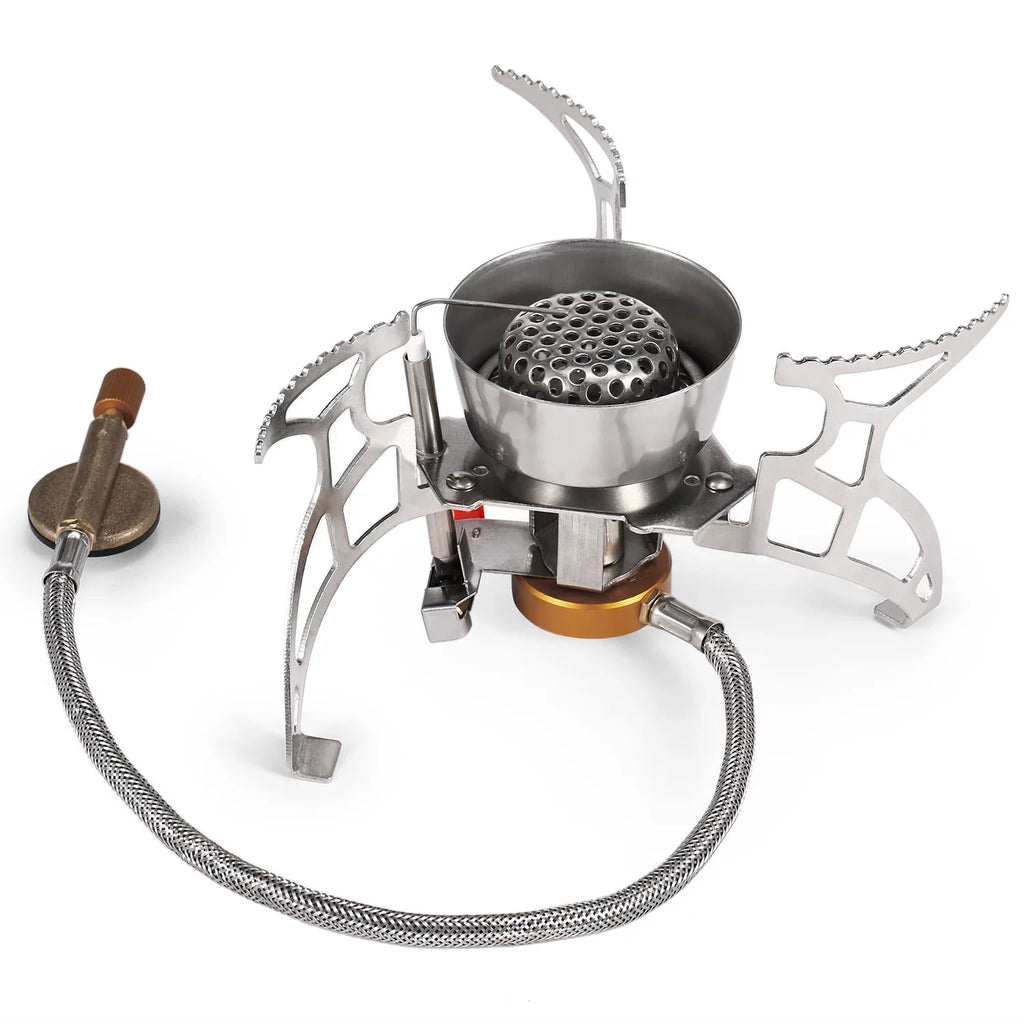 Lixada for Portable Windproof Outdoor Adventures Stove, Cooking Backpacking Stove