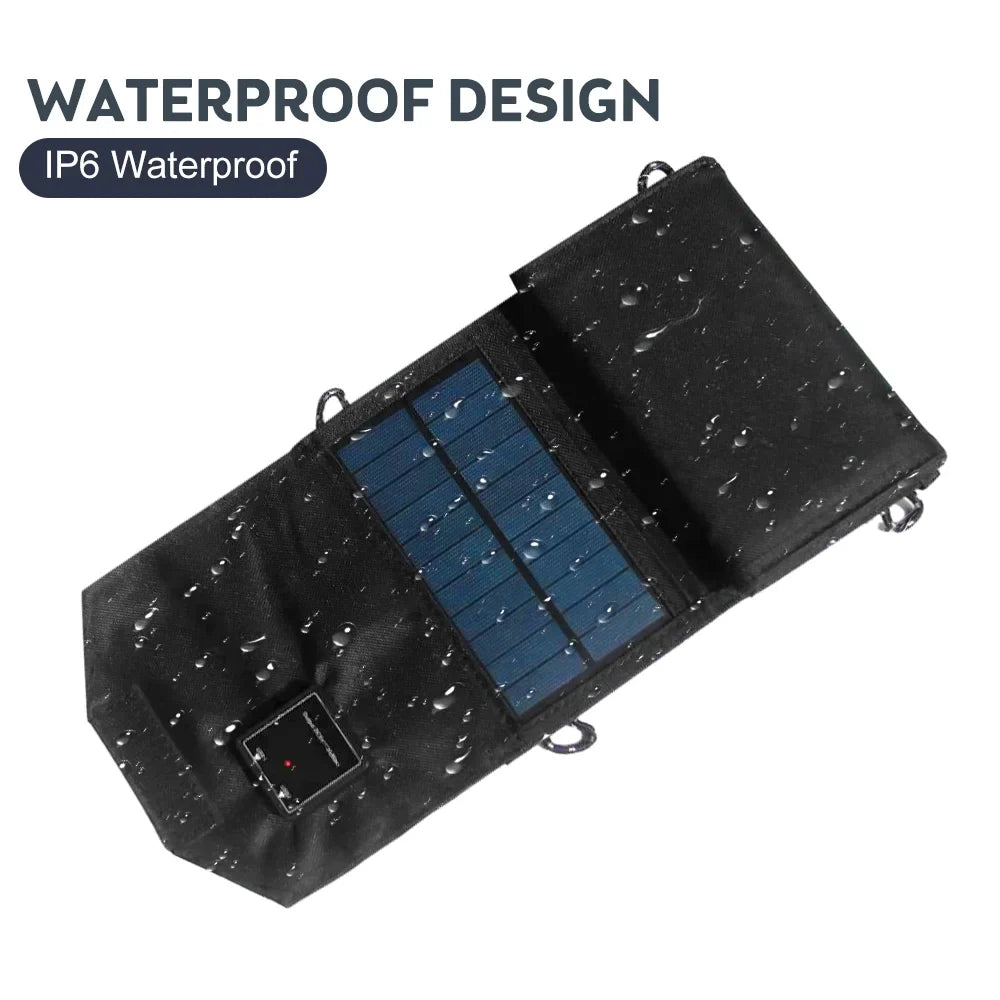 Recharger for 12W , Panel Travel Camping Foldable Solar Dual