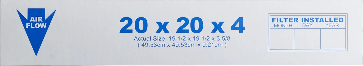 20x20x4 Pack 2 Pleated 5/8) (3 Pure 15 Air Filters Nordic