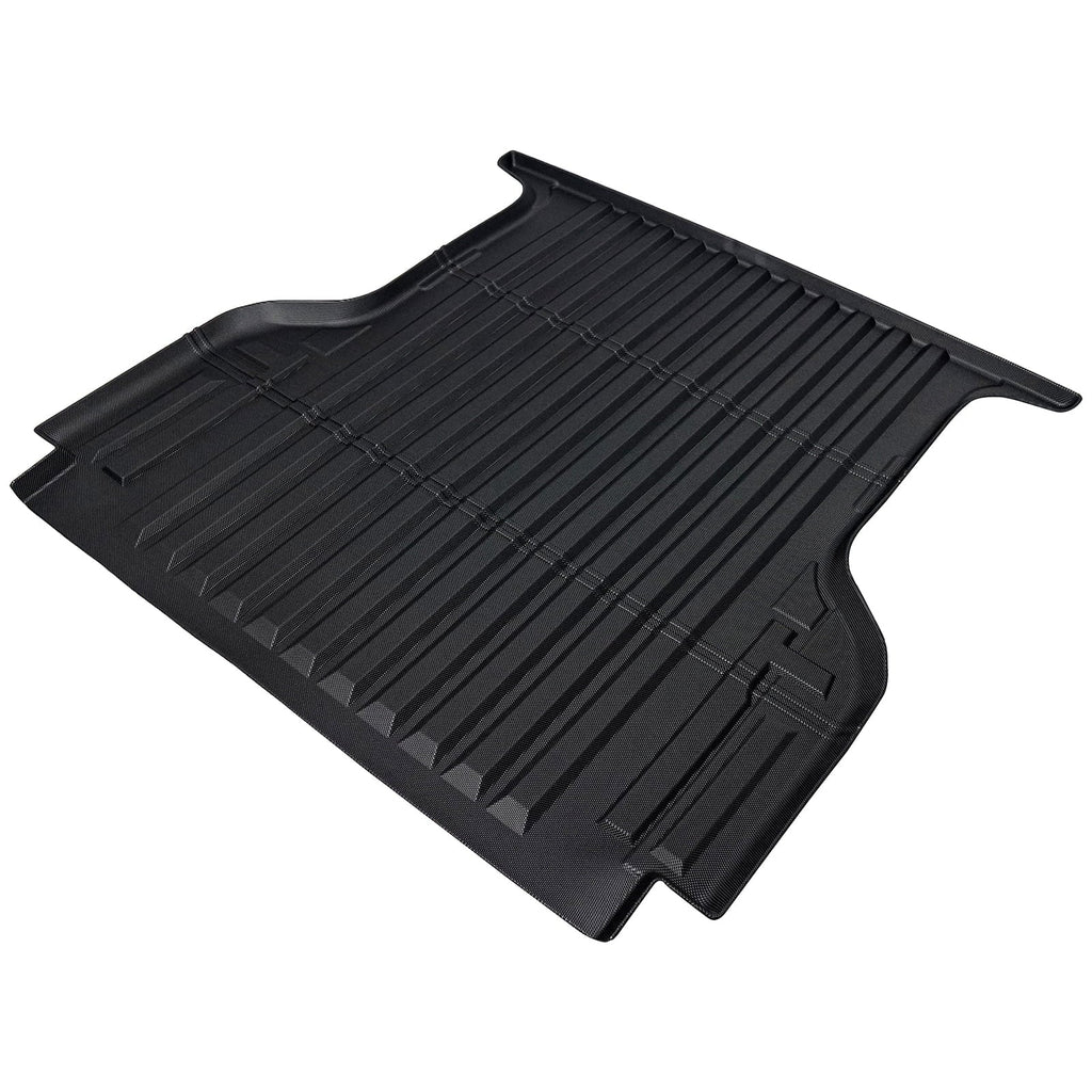 Bed Duty Rear Floor Crew Protector Climatic Ikon Bed, All Mat Ranger Cargo Super Truck Liner Fits Black Trunk Cab Guard Short Heavy 2019-2024 5Ft With Motorsports 3D Flooring Storage Ford